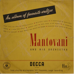 Mantovani And His Orchestra An Album Of Favourite Waltzes Vinyl LP USED