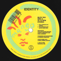 Identity (6) Fele (Crack) / Rude Boy USED VINYL 12INCH