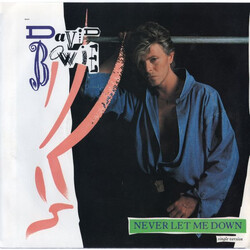 David Bowie Never Let Me Down (Single Version) USED VINYL 7INCH 45 RPM SINGLE