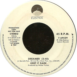 Keep It Dark Dreamer USED VINYL 7INCH 45 RPM PROMO