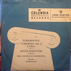 Pyotr Ilyich Tchaikovsky / Artur Rodzinski / The Cleveland Orchestra Symphony No. 5 Vinyl LP USED