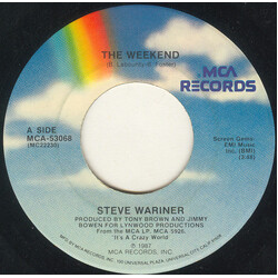 Steve Wariner The Weekend USED VINYL 7INCH 45 RPM SINGLE