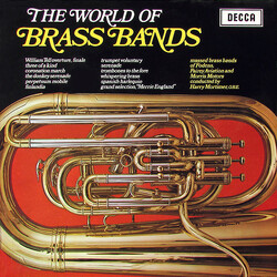 Massed Brass Bands Of Fodens, Fairey Aviation & Morris Motors The World Of Brass Bands Vinyl LP USED