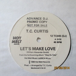 T.C. Curtis Let's Make Love USED VINYL 12INCH 45 RPM SINGLE PROMO