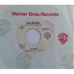 Billy Montana & The Long Shots Oh Jenny USED VINYL 7INCH 45 RPM PROMO
