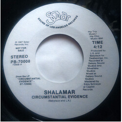 Shalamar Circumstantial Evidence USED VINYL 7INCH 45 RPM SINGLE PROMO STEREO