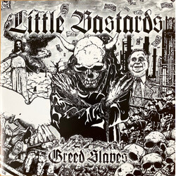 Little Bastards Greed Slaves USED VINYL 7INCH