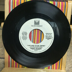 Percy Sledge You Had To Be There USED VINYL 7INCH 45 RPM SINGLE PROMO STYRENE STEREO