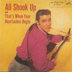 Elvis Presley / The Jordanaires All Shook Up  VINYL 7" USED