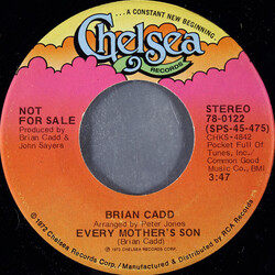 Brian Cadd Every Mother's Son USED VINYL 7INCH 45 RPM SINGLE STEREO MONO PROMO