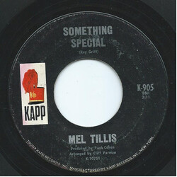 Mel Tillis Something Special USED VINYL 7INCH 45 RPM