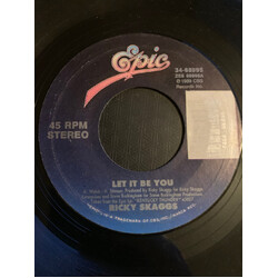 Ricky Skaggs Let It Be You USED VINYL 7INCH 45 RPM SINGLE