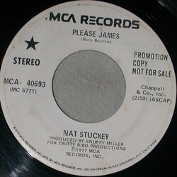 Nat Stuckey Please James USED VINYL 7INCH 45 RPM PROMO