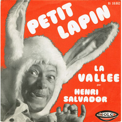 Henri Salvador Petit Lapin / La Vallee USED VINYL 7INCH 45 RPM SINGLE