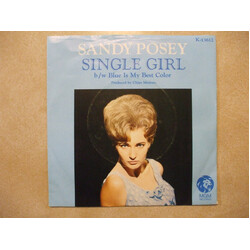 Sandy Posey Single Girl / Blue Is My Best Color USED VINYL 7INCH 45 RPM SINGLE