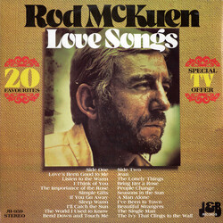 Rod McKuen Love Songs Vinyl LP USED