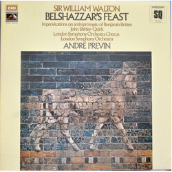 Sir William Walton / The London Symphony Orchestra / André Previn Belshazzar's Feast / Improvisations On An Impromptu Of Benjamin Britten Vinyl LP USE