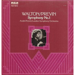 Sir William Walton / André Previn / The London Symphony Orchestra Symphony No. 1 Vinyl LP USED