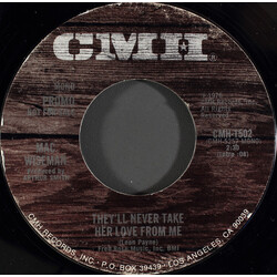 Mac Wiseman They'll Never Take Her Love From Me USED VINYL 7INCH 45 RPM PROMO STYRENE STEREO MONO