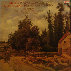 Edvard Grieg / Robert Schumann / Solomon (6) / Philharmonia Orchestra / Herbert Menges Piano Concertos Vinyl LP USED