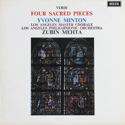 Giuseppe Verdi / Yvonne Minton / Los Angeles Master Chorale / Los Angeles Philharmonic Orchestra / Zubin Mehta Four Sacred Pieces Vinyl LP USED