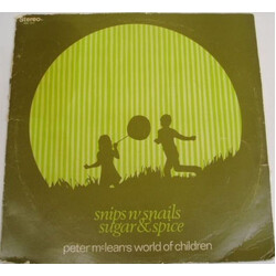 Peter McLean Snips N' Snails, Sugar & Spice Vinyl LP USED
