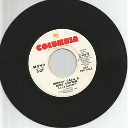 Johnny Cash & June Carter Cash Allegheny USED VINYL 7INCH 45 RPM SINGLE PROMO STEREO MONO