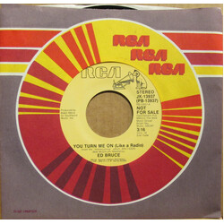 Ed Bruce You Turn Me On (Like A Radio) USED VINYL 7INCH 45 RPM PROMO
