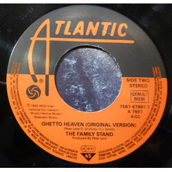 The Family Stand Ghetto Heaven USED VINYL 7INCH 45 RPM SINGLE STEREO