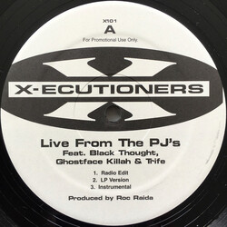 The X-Ecutioners Live From The PJ's / Back To Back VINYL 12" USED