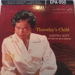 Eartha Kitt / Henri René And His Orchestra Thursday's Child (Vol. 2) Vinyl 7" USED