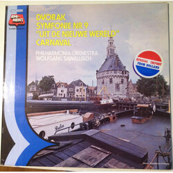 Antonín Dvořák / Philharmonia Orchestra / Wolfgang Sawallisch Symfonie Nr. 9 "Uit De Nieuwe Wereld"; Carnaval Vinyl LP USED