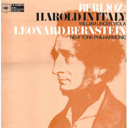 Hector Berlioz / William Lincer / Leonard Bernstein / The New York Philharmonic Orchestra Harold In Italy Vinyl LP USED