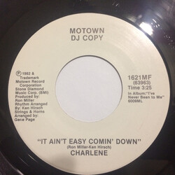 Charlene It Ain't Easy Comin' Down USED VINYL 7INCH 45 RPM PROMO