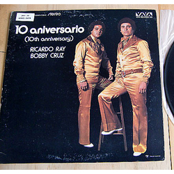 Ricardo Ray & Bobby Cruz 10 Aniversario Vinyl LP USED