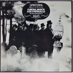 Charles-Valentin Alkan / Raymond Lewenthal Funeral March For A Papagallo And Other Grotesqueries Of Alkan Vinyl LP USED