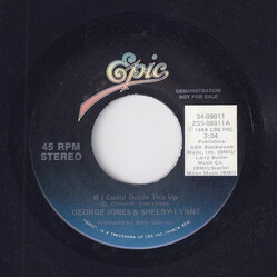 George Jones (2) / Shelby Lynne If I Could Bottle This Up USED VINYL 7INCH 45 RPM PROMO