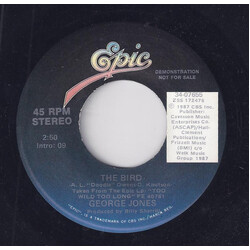 George Jones (2) The Bird USED VINYL 7INCH 45 RPM PROMO
