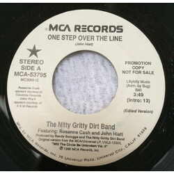 Nitty Gritty Dirt Band One Step Over The Line USED VINYL 7INCH SINGLE PROMO