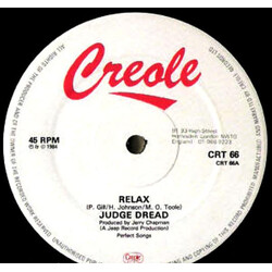 Judge Dread Relax USED VINYL 12INCH 45 RPM