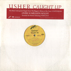 Usher Caught Up USED VINYL 12INCH 33 S RPM PROMO