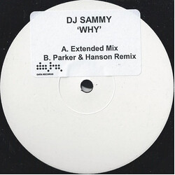 DJ Sammy Why Vinyl 12" USED