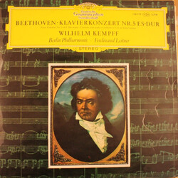 Ludwig van Beethoven / Wilhelm Kempff / Berliner Philharmoniker / Ferdinand Leitner Klavierkonzert Nr. 5 Es-dur Vinyl LP USED