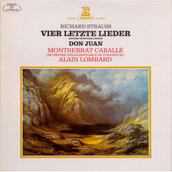 Richard Strauss / Montserrat Caballé / Orchestre Philharmonique De Strasbourg / Alain Lombard Vier Letzte Lieder / Don Juan Vinyl LP USED