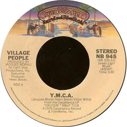 Village People Y.M.C.A. VINYL 7" USED