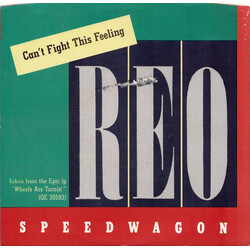 REO Speedwagon Can't Fight This Feeling VINYL 7" USED