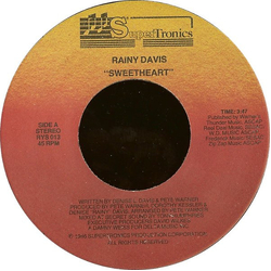 Rainy Davis Sweetheart Vinyl 7" USED