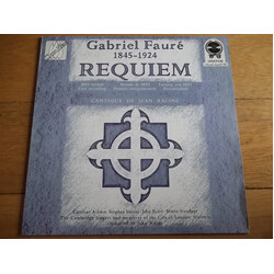 Gabriel Fauré Requiem And Cantique De Jean Racine Vinyl LP USED