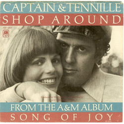 Captain And Tennille Shop Around USED VINYL 7INCH 45 RPM SINGLE STYRENE STEREO