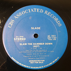 Slade Slam The Hammer Down Vinyl 12" USED